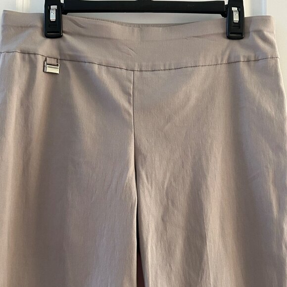 Alfani Womens Pants 12S Beige Stretch Cotton Blend Slim Fit - Picture 8 of 8